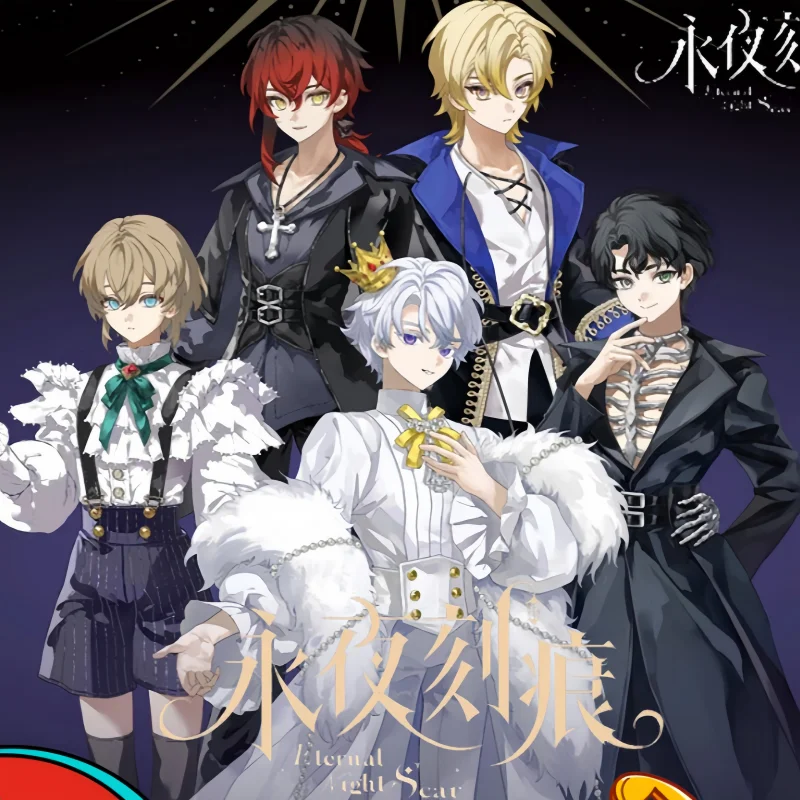 

Eternal Night Scratch Bjd Series Blind Box Special Six Mobile Dolls Can Be Replaced Desktop Ornament Gifts Trendy New Products