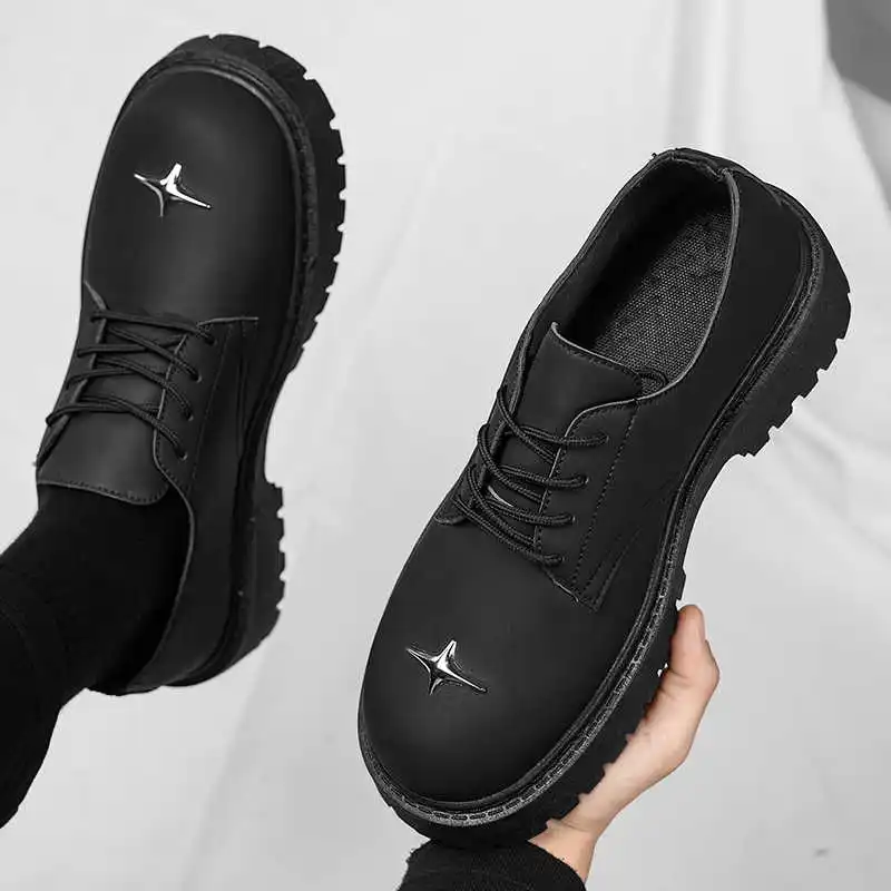 

Элегантные вечерние туфли на низком каблуке с нескользящей подошвой, модельные мужские туфли, ботинки в стиле ретро, мужские кроссовки, спортивные оригинальные брендовые туфли для упражнений