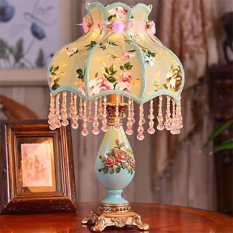 

DORIAN European Table Lamp Luxurious Living Room Bedroom Children's room Study LED Originality Bedside Desk Light