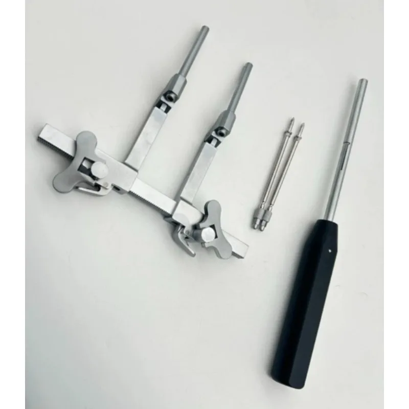Cervical Retractor Spreader Bilateral Adjustable Distraction Pins Movable Orthopedic Tool Complete Set Neck Retractor Kit