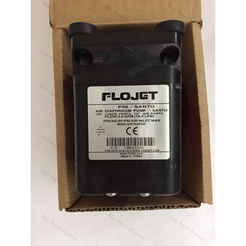 

FLOJET Pneumatic Diaphragm Pump G57520GD (P56-SANTO)