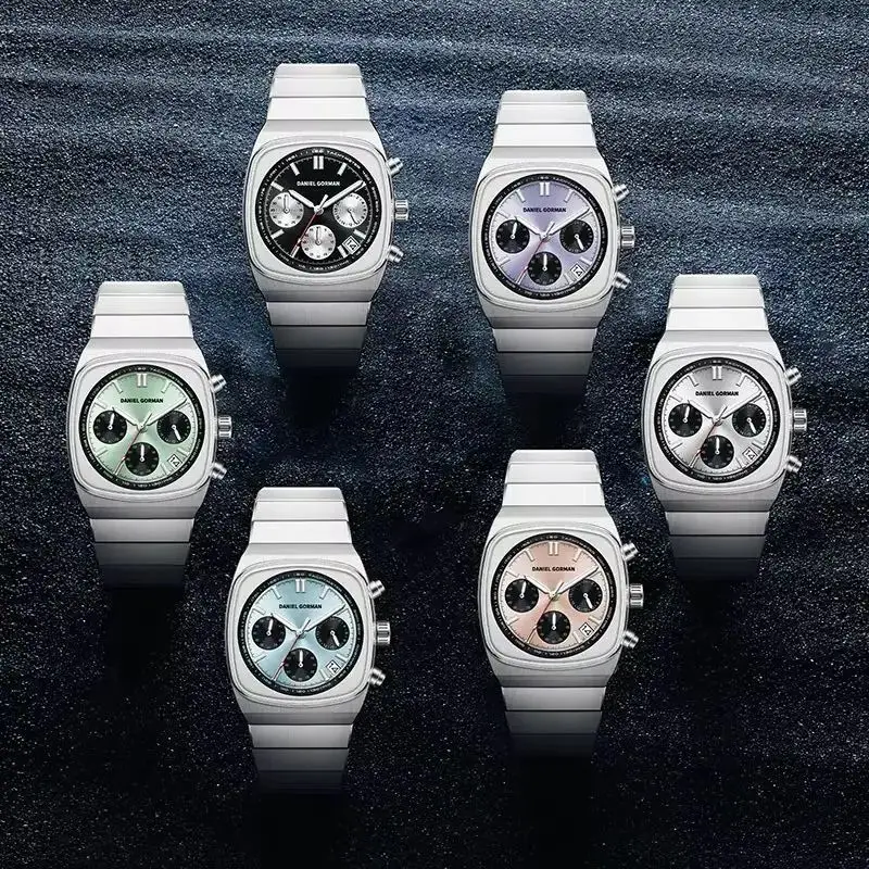 

New Arrival Watch Daniel Gorman Quartz Business Watch Sapphire Glass 5ATM Waterproof 304 Stainless Steel Dressy Wristwatch