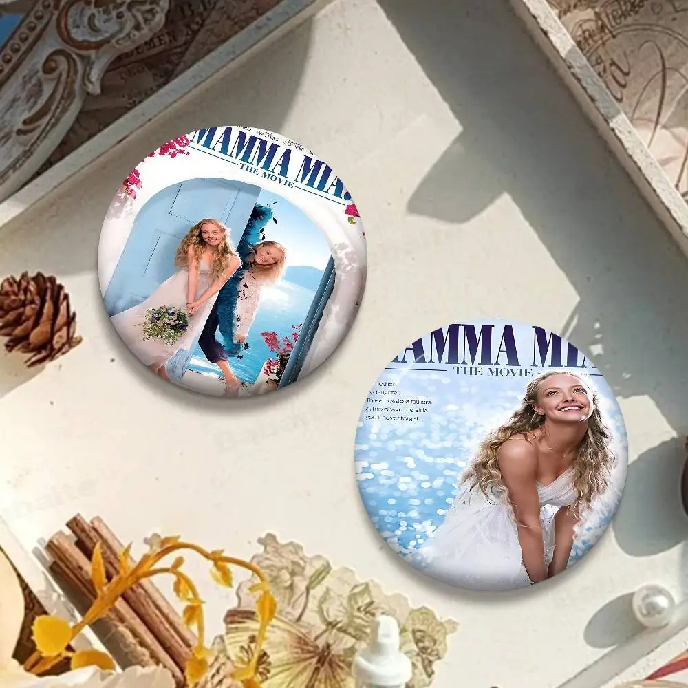 Mamma Mia  Anime Brooches Cute Cartoon  Badge Jacket Jeans Lapel Pin Gift Accessorie