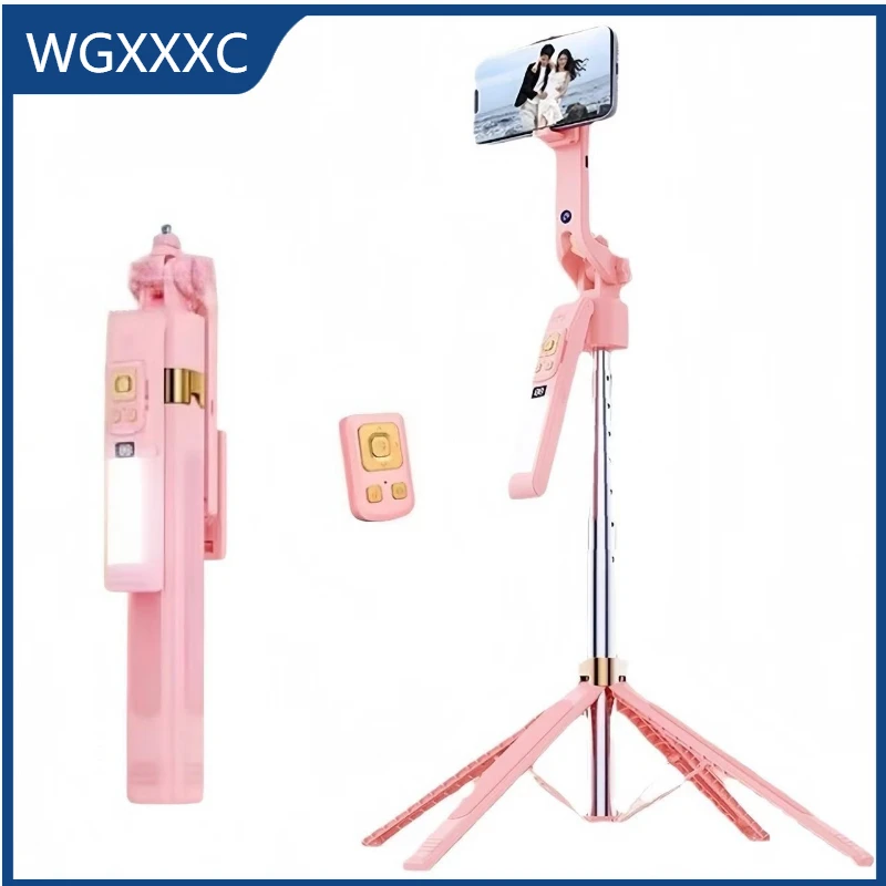 

Smart Face Tracking Recognition Selfie Stick Bluetooth Comes With Filling Light 360°Gimbal Mobile Phone Screen Projection Selfie