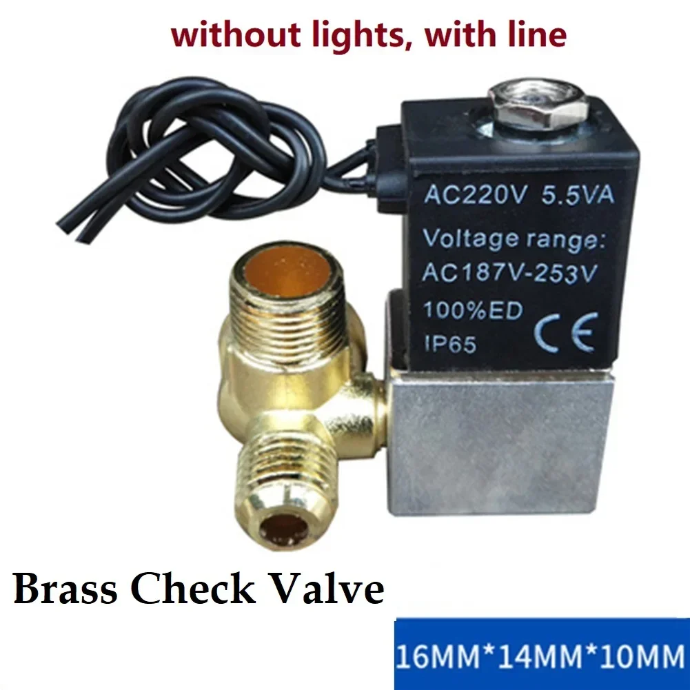 

Accessories Solenoid Valve Oil-free -10 To 80 °C NBR (Buna N) Air Air Compressor Replacement Air Pump Aluminum