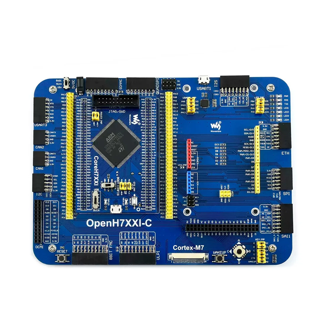 STM32 development board Cortex-M7 STM32H743I core board+bottom board with serial port module