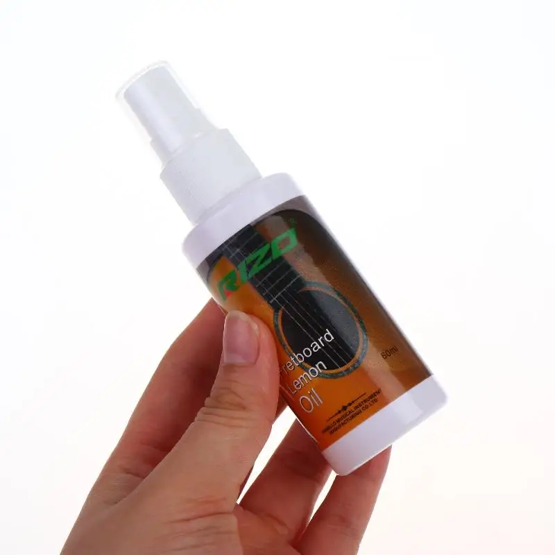 #@Lemon Oil 60ml For Ukulele Guitar Fingerboard Maintenance Care Oil Guitar Cleaner Polishing Oil
