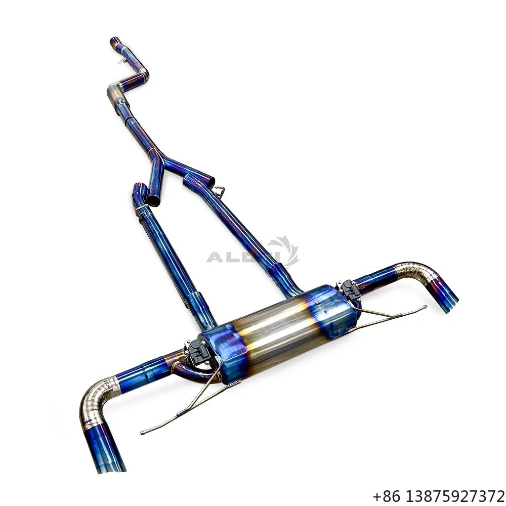 

High-Performance Titanium Axle-Back Exhaust with Electronic Valve for X5 G05 2.0T 3.0T Premium Sound 2018-2024