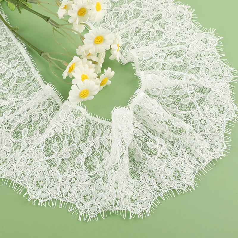 Unilateral Bone Thread Non Elastic Eyelashes Lace Light Luxury Fashion Underwear Skirt Wedding Dress Headscarf Sewing Accessorie