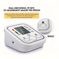 Smart Arm Blood Pressure Monitor Rechargeable Sphygmomanometer For Elderly Accurate Measurement Household Arm Band Type Blood