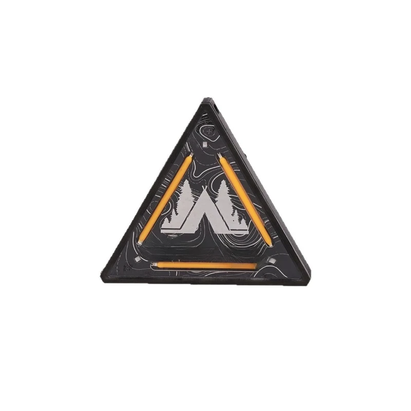 

Outdoor camping triangle light multifunctional warning light tent camping triangle hanging light