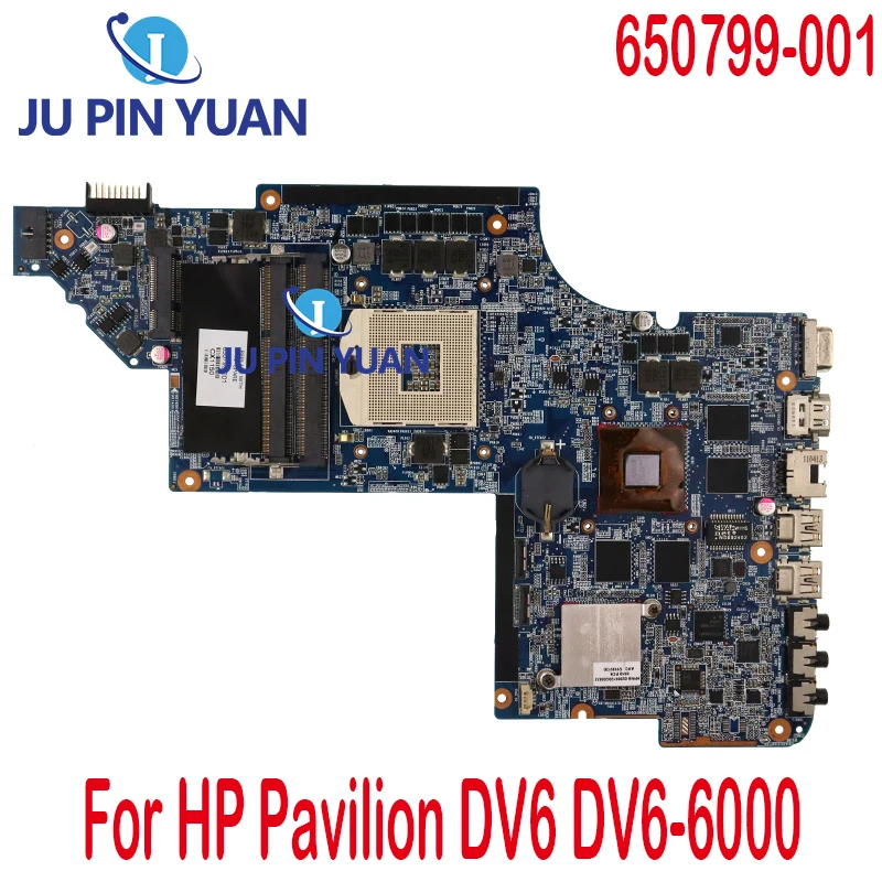 650799-001 665341-001 665342-001 ل HP بافيليون DV6 DV6T DV6-6000 اللوحة الأم مع HM65 HD6770/2G GPU 100% اختبار OK