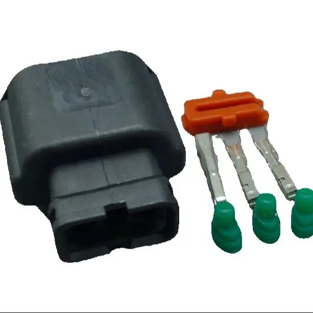 

Shhworldsea 10 комплектов 3-контактный 1,2 мм женский разъем автомобильного датчика, 1,2 мм автомобильный водонепроницаемый электрический разъем для Nissan