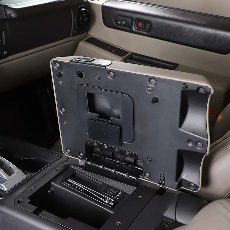 ABS Black Car Central Control Armrest Box Hidden Storage Box Privacy Storage Box For Hummer H2 2003-2007 Car Accessories