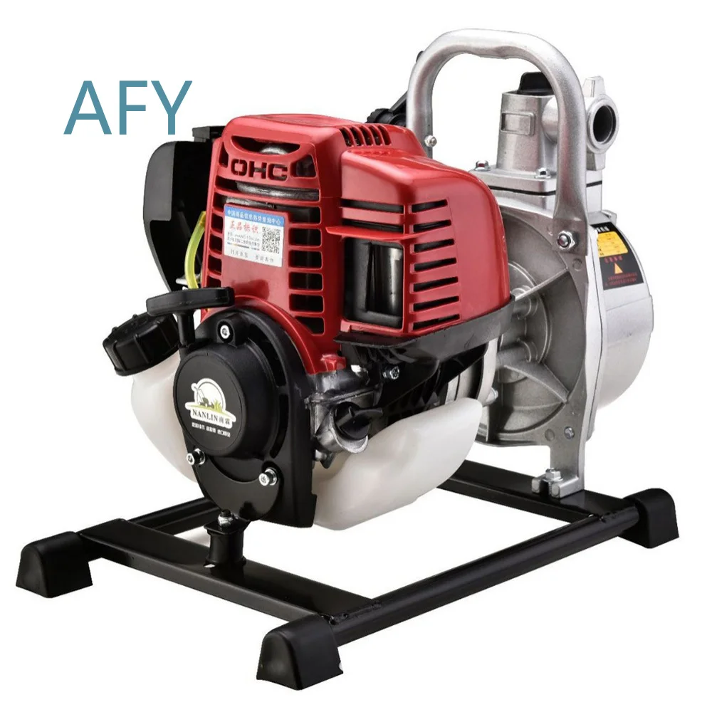 Engine Water Pump for Lawnmower Conversion Agricultural Irrigation Four Stroke Suction Pump for Household Farming Garden Use