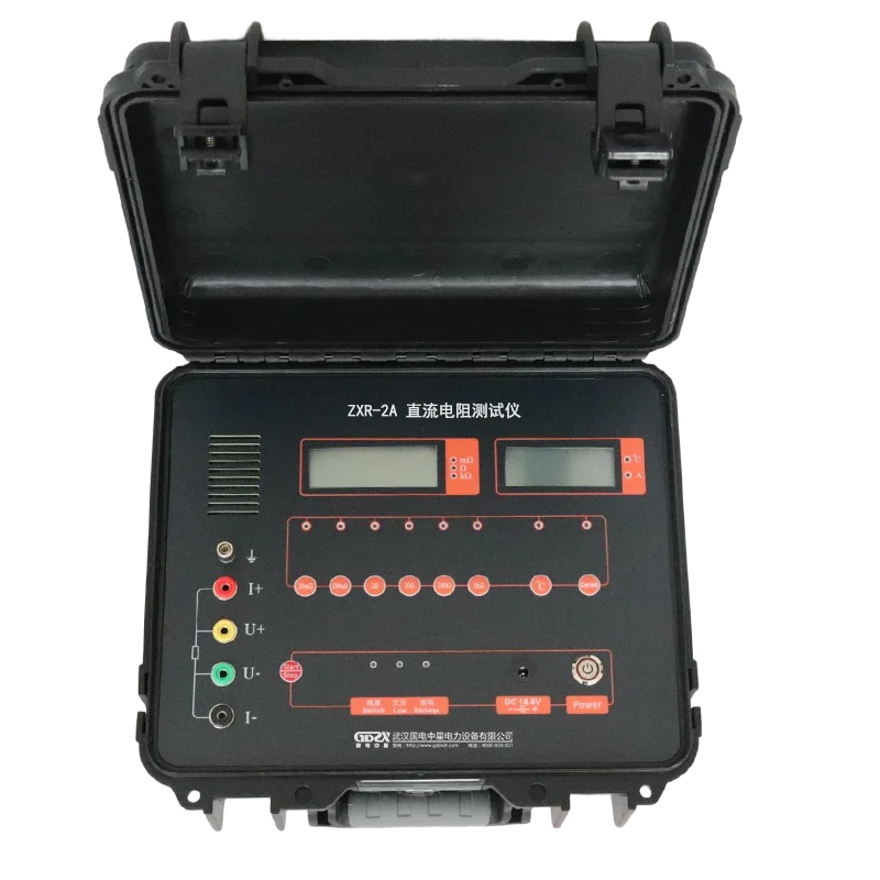 

ZXR-2A Тестер сопротивления быстрой обмотки, портативный омметр сопротивления трансформатора постоянного тока с питанием от переменного/постоянного тока