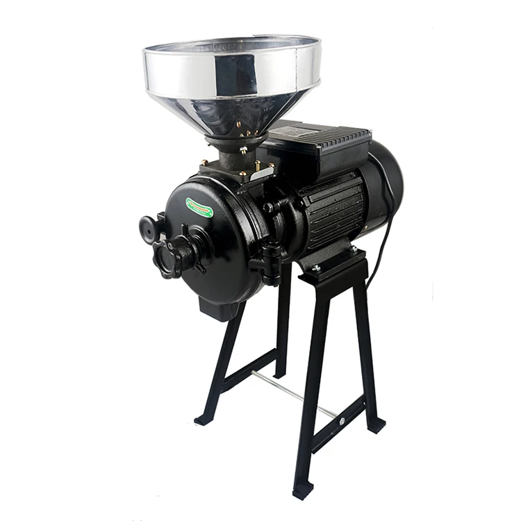 Commercial Electric Dried Chili Corn Miller Maize Rice Mill And Flour Cereal Cocoa Grain Wheat Rice Grinder Grinding Machine