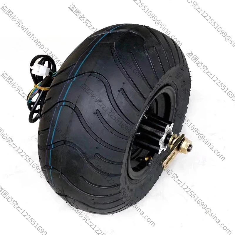 Suitable for Scooter Front and Rear Wheels 48V/800/1000W Brushless Motor Wheels 13X6.50-6 Inch Wheels