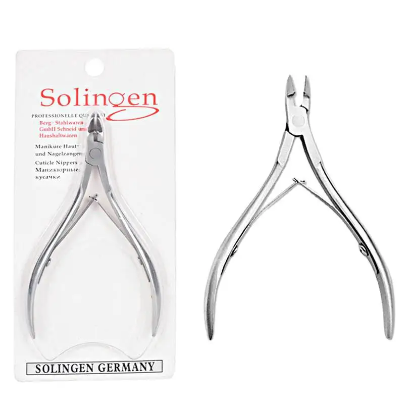 

1pcs Nail Cuticle Nippers Stainless Steel Manicure Scissors Clippers Trimmer Dead Skin Remover Pedicure Cutters Nail Art Tools