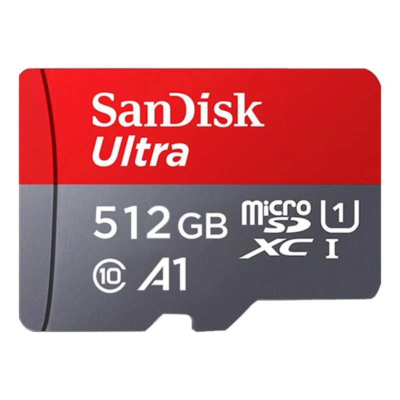 

100%SanDisk A1 Memory Cards camera tf 200GB 256GB 400GB 100M/S Micro sd card Class10 UHS-1 flash card Memory Microsd TF/SD Card