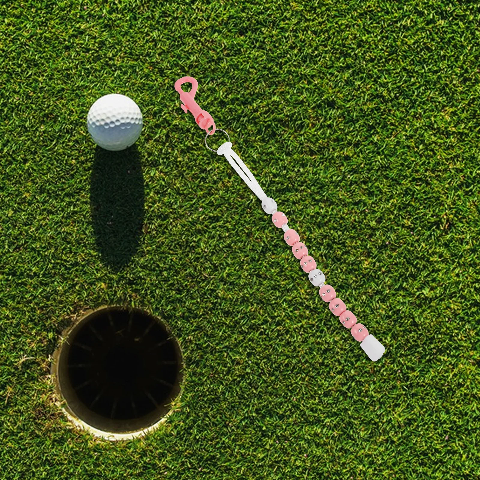 أداة تدريب النتائج على سلسلة الخرز لضربات الجولف، تصميم محمول دقيق للممارسة اليومية ولعب البطولة