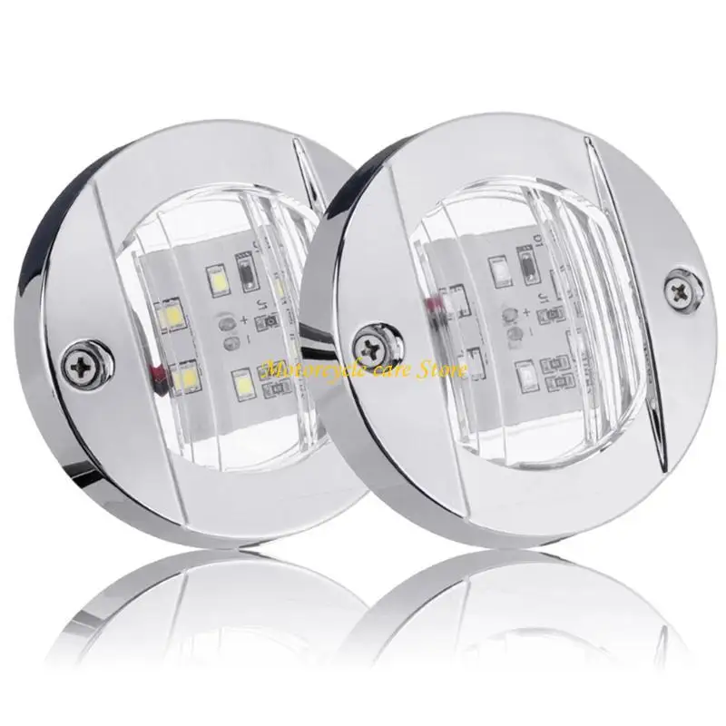 

U75F 12/24V Marine Boat Yacht Transom LED Light Cabin Deck Courtesy Light Lamp