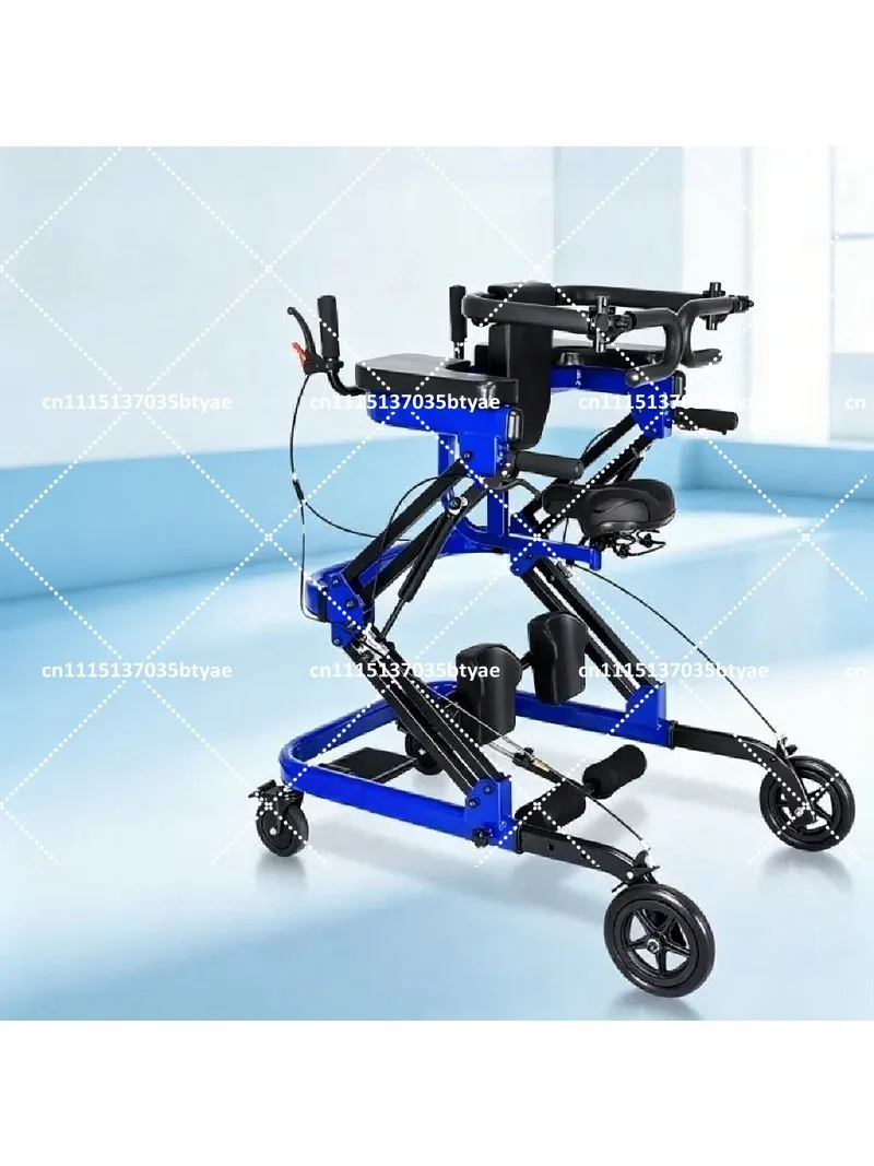 Multifunctional Walker for Seniors - Walking Aid with Lower Limb Training & Standing Support