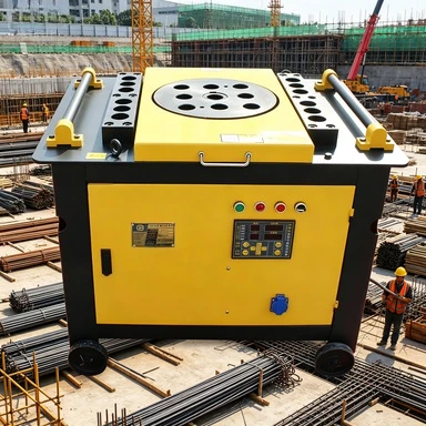 Automatic Stirrup Bender One Key Forming Automatic Counting Easy Parameter Adjustment For Small Construction Workshop Rebar Work