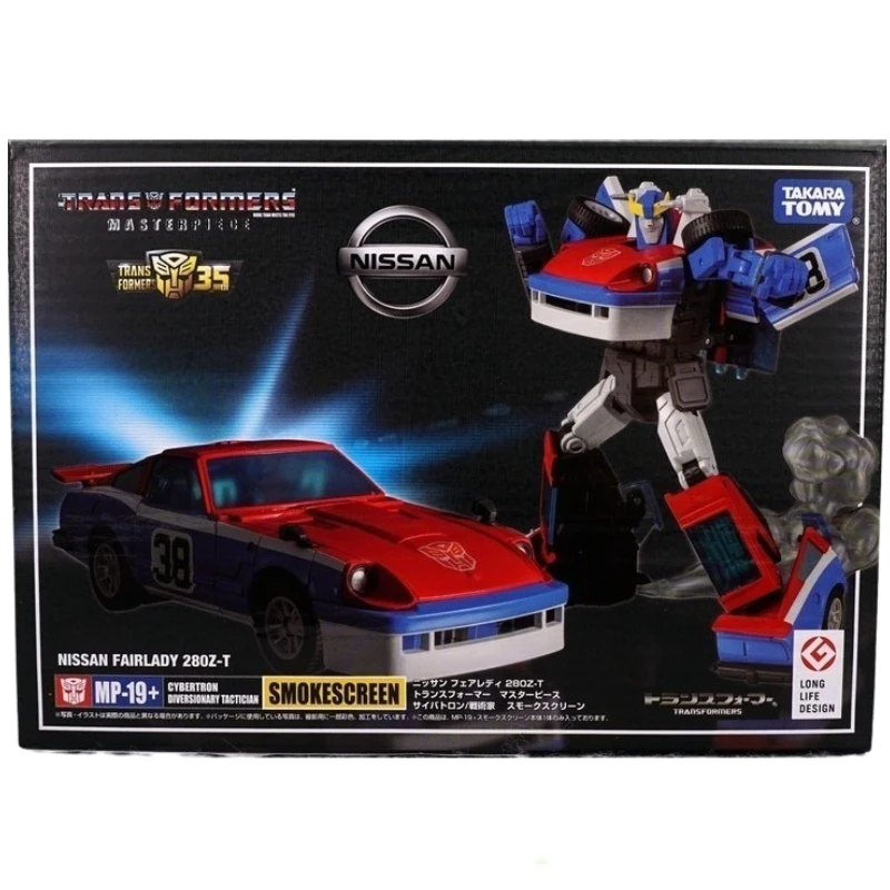 In Stock Takara Tomy Transformers Special Edition MP-19+ Animated Color Smoke Screen Action Figures Robot Figures Models Gifts