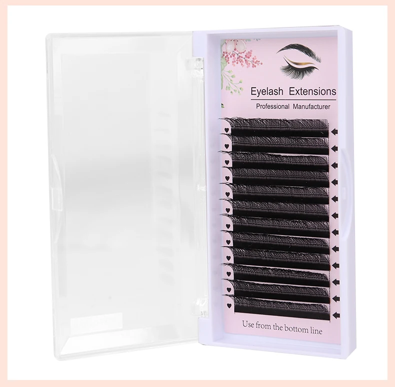 MARIA 5D W Lashes Easy Fan Eyelash Extensions  Volume Premade M/C/D/L/D+CURL  Soft Full Dense Lashes wholesale