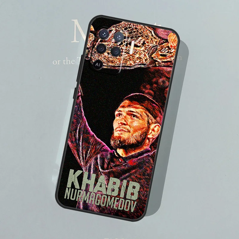 Khabib nurmagomedov For OPPO A31 A53 2020 A5 A9 A53S Case Cover For OPPO A52 A72 A54 A74 A94 A15 A83 A91 A93