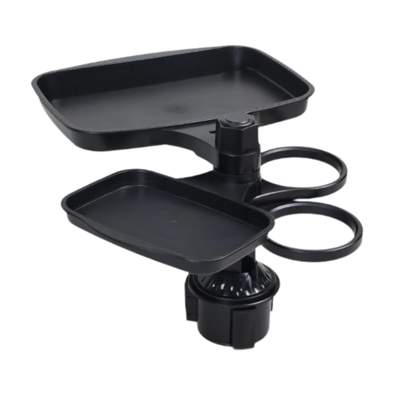 Car Cup Holder Expander Tray Generic for Rvs, Auto Trucker 360° Rotating