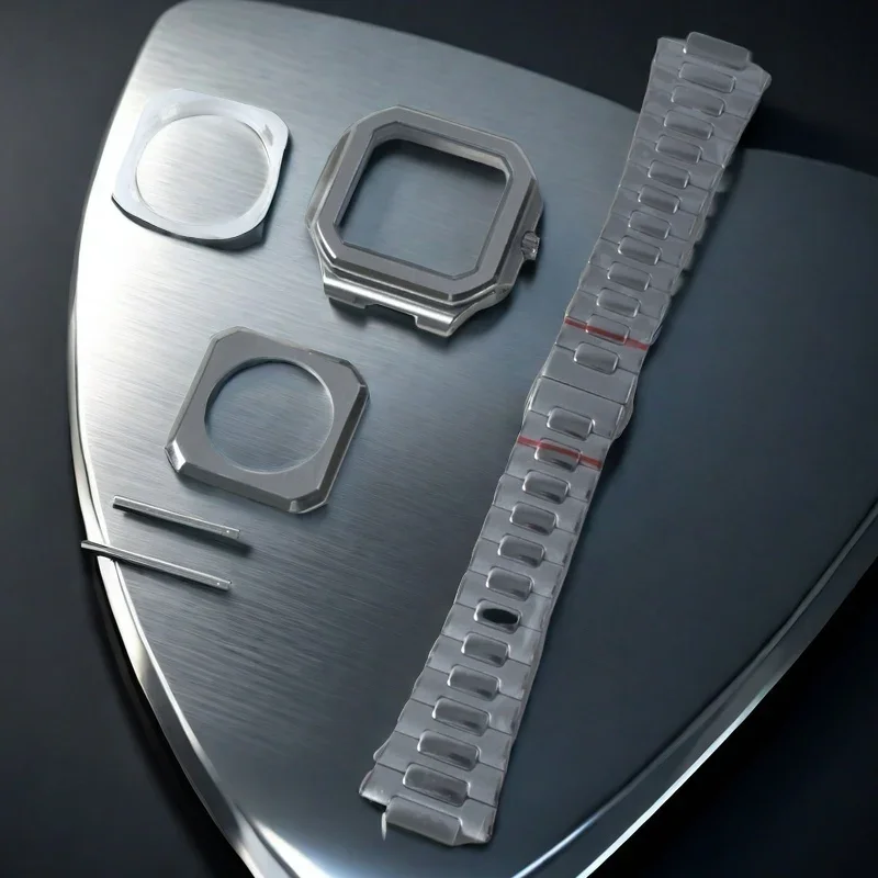 ナビタイマー　クロノグラフ　ケースNH35 MOD NH35 Mod Seiko - 36mm Oyster Fluted Bezel Case - Jubilee Bracelet