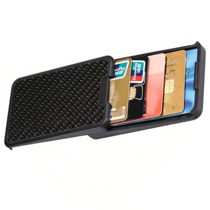 

AB42-Carbon Fiber Simple Wallet Carbon Fiber Wallet For Credit Card, Bank, Business ID Card