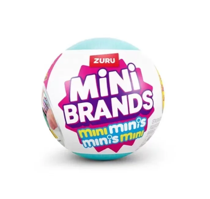 

Authentic Zuru Mini Refrigerator Ball Six Points Food Blind Ball Six Points Refrigerator Baby HouseOrnament Miniature Simulation