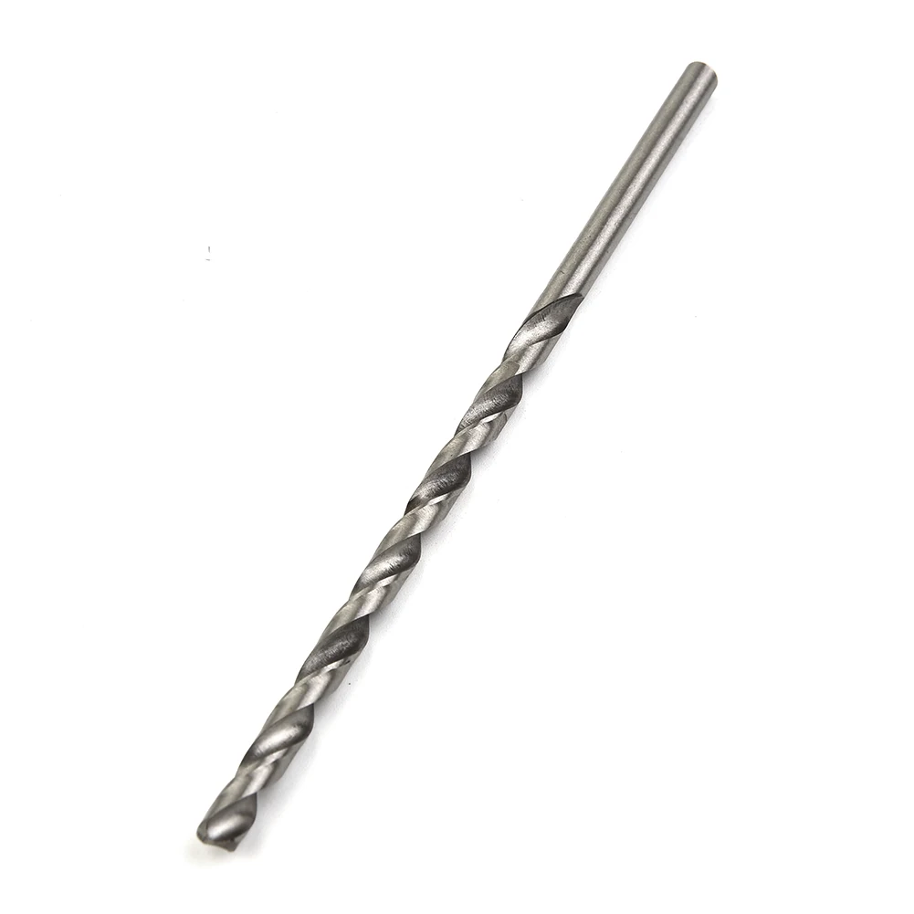 2 3 3.5 4 5mm Drill Bit High Speed Steel Parts Set Silver Spare 2mm 3mm 3.5mm 4mm 5mm 2mm-5mm 5Pcs Accessories Extra Long