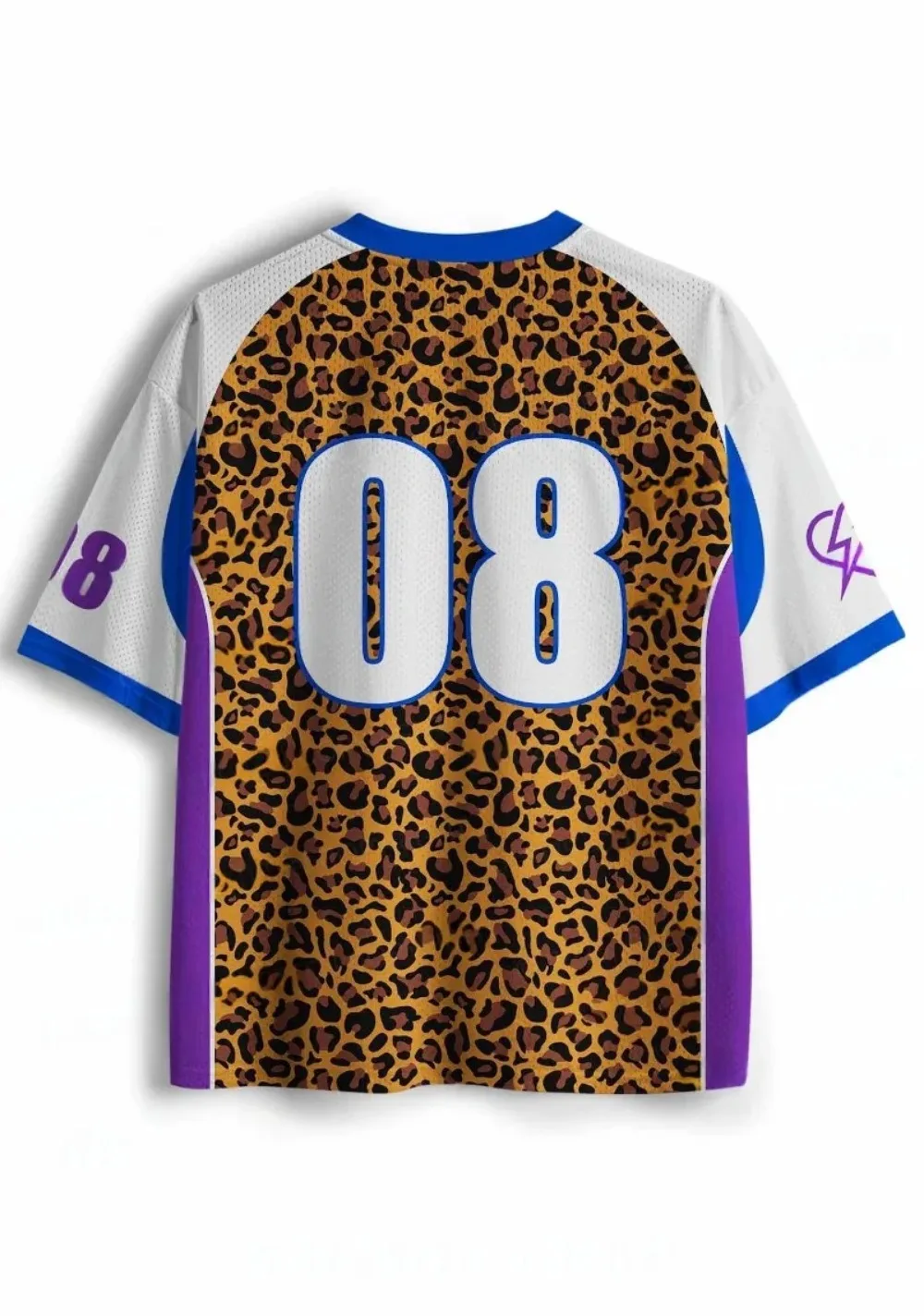 Modetrend Leopard 3D-Druck Sport Atmungsaktiv Schnelltrocknend Herren Damen T-Shirt Outdoor Street Fashion Casual Y2K Eltern-Kind-Kleidung – Detail 3