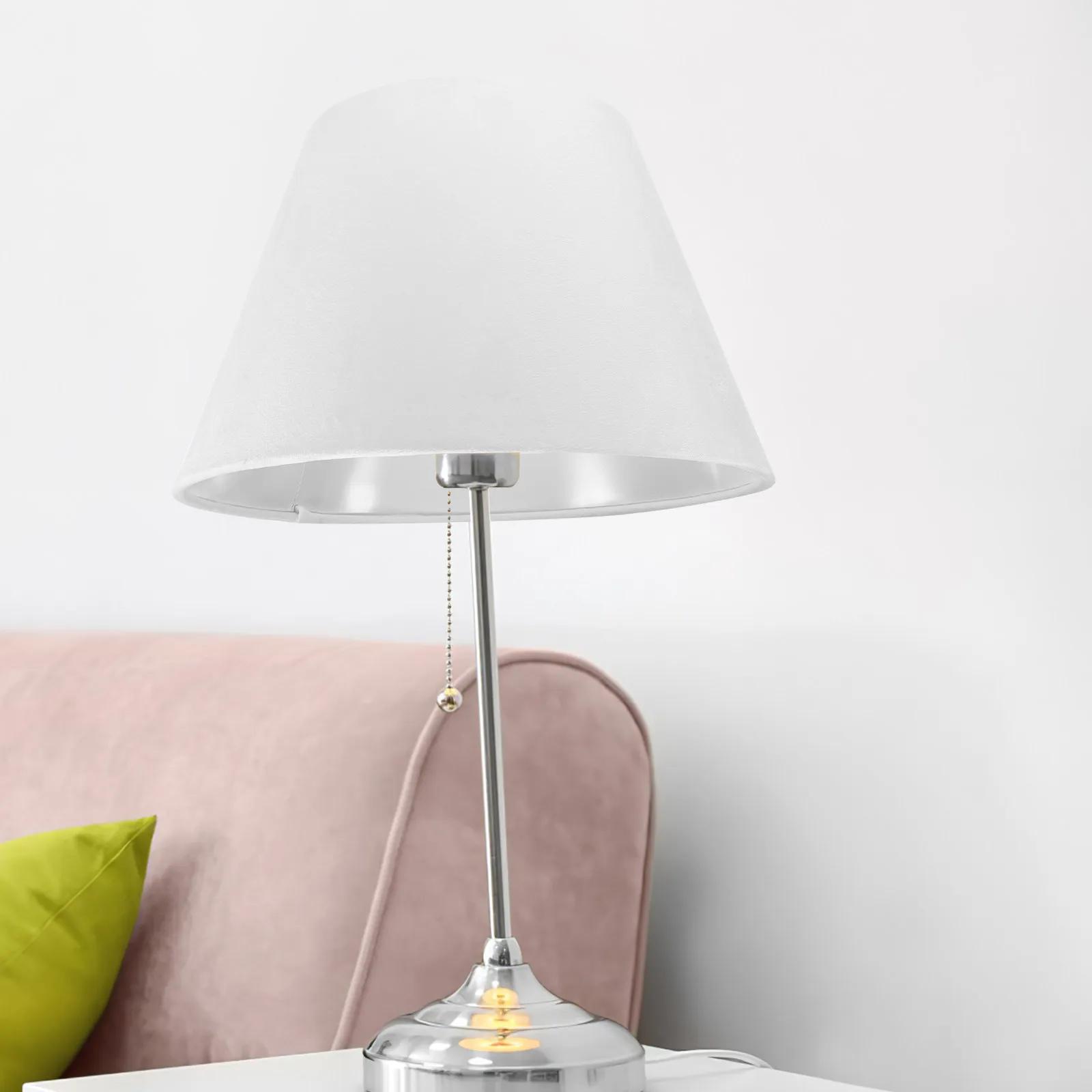 

30Cm Drum Lamp Shade Cover European Style Exquisite Warm Atmosphere Lampshade for Desk Wall Living Room Bedroom E14 E27 Socket