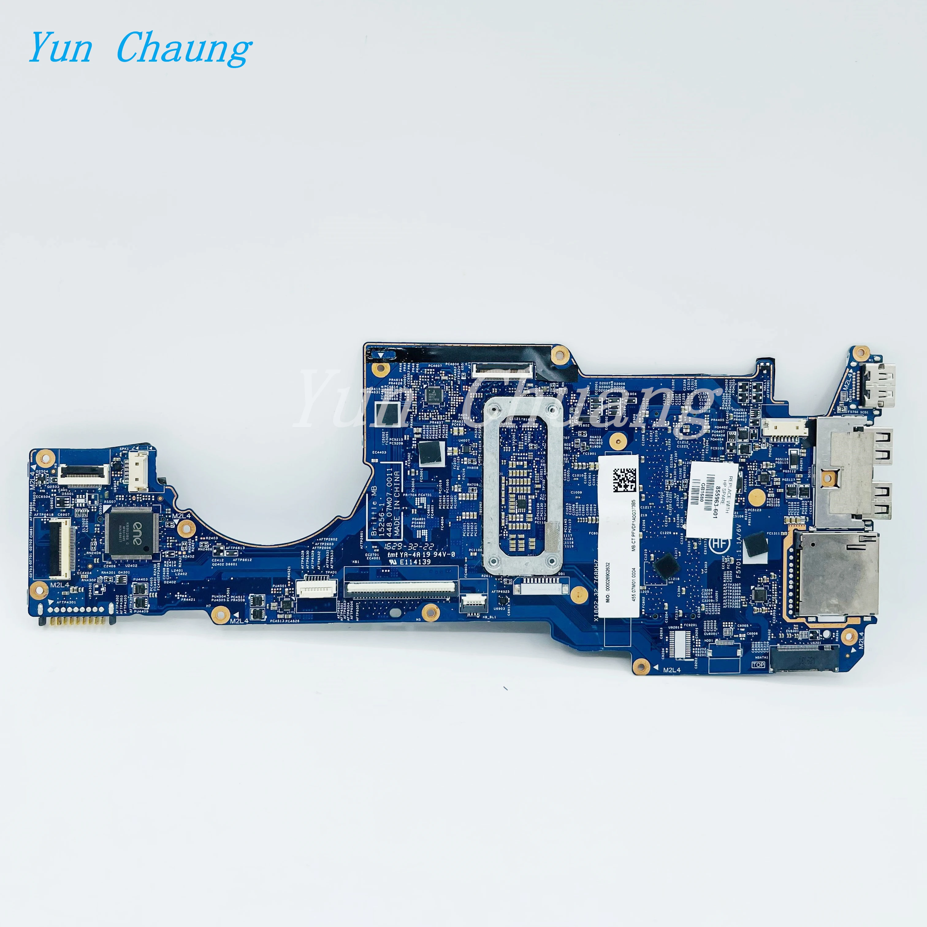 15256-1 448.07M07.0011 Mainboard For HP Pavilion X360 13-U M3-U Laptop Motherboard With i3 i5 i7 CPU M.2 SDD DDR4 100% test work