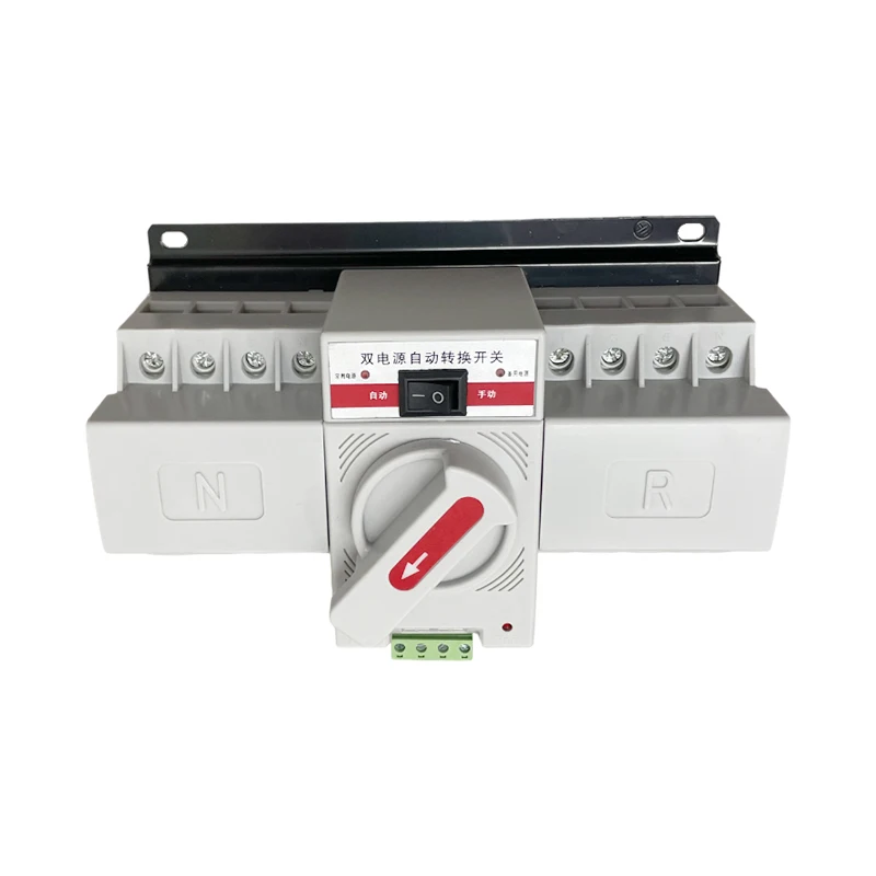 2P AC200V-240V 4P AC350-415V MCCB type Dual Power Automatic transfer switch ATS