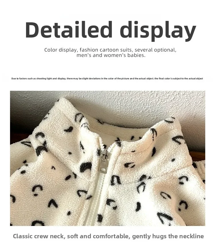 2026 Kinder-Mädchenkleidung Neues Plüsch-Set aus Fleece mit Cartoon-Motiv, Lässige Freizeitkleidung für Zuhause, Oberteile und Unterteile für Kinder – Detail 15