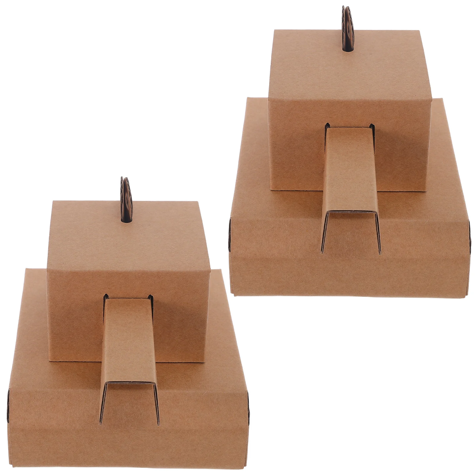 

2pcs Cardboard Tank Building Kit Diy Paperboard Craft For Kids Cardboard Construction Projects - Kids Art