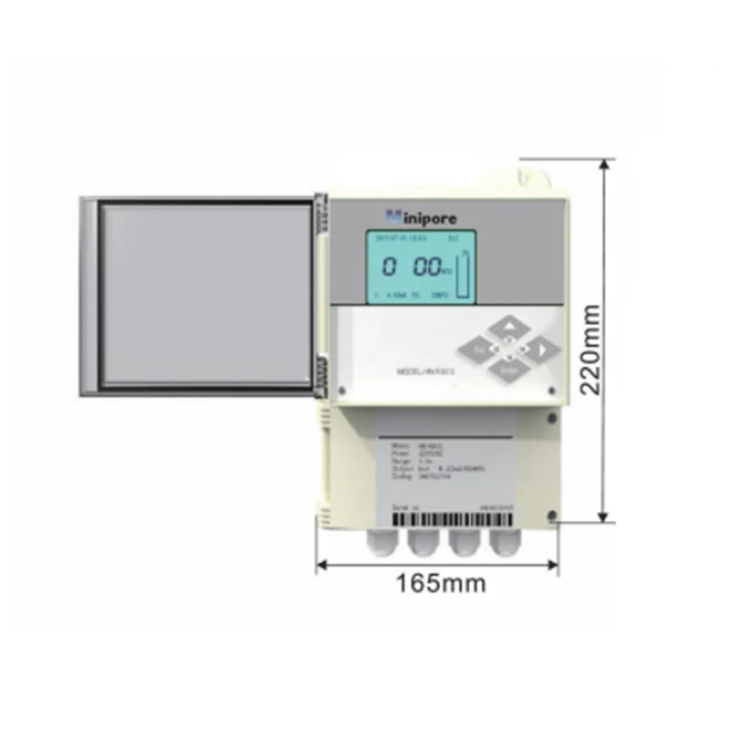 Hot selling automatic IP55 Ultrasonic  4 20mA RS485 output inline real time sludge bed blanket depth meter detector