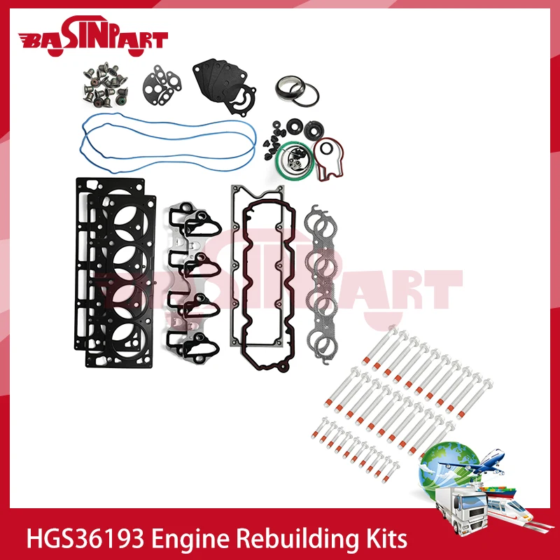 HGS36193 Engine Rebuilding Kits Overhaul Full Gasket Set For 5.3 LS1 Engine Customized