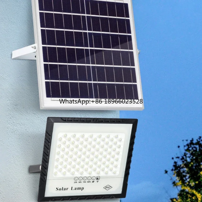 

Outdoor Solar Floodlight IP67 Waterproof Solar Light LED Energy-saving Remote Control High Brightness Courtyard Garden Light