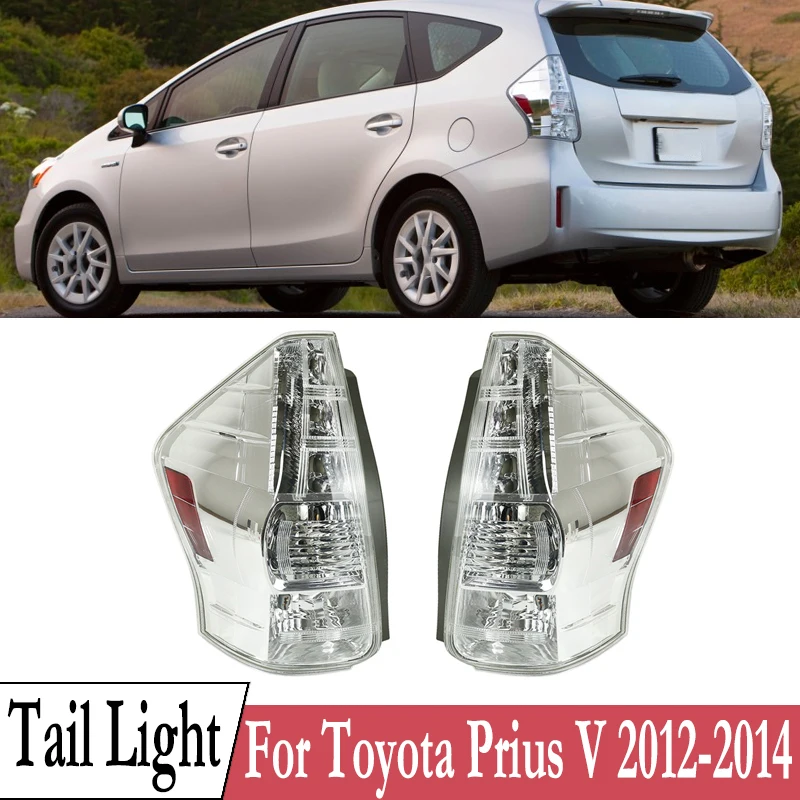 

Задний фонарь для Toyota Prius V 2012 2013 2014, указатель поворота, предупреждающий стоп-сигнал в сборе, автомобильные аксессуары 8155147160 8156147160