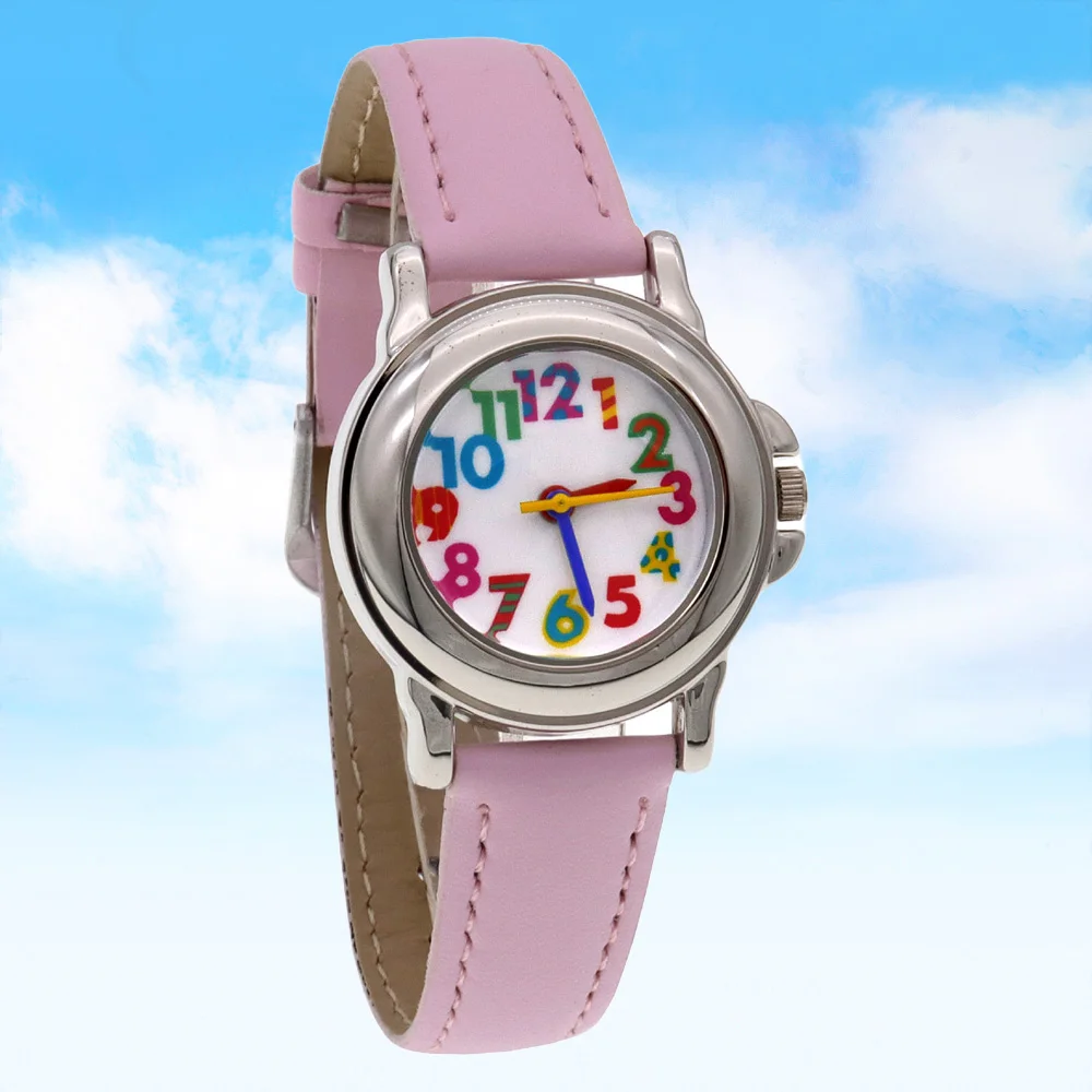 Kinder Cartoon Digital Quarzuhr Student Armbanduhr für Jungen und Mädchen Kinderuhr Party Geschenk