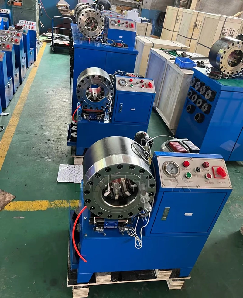 คุณภาพสูงและยอดนิยมขนาดเล็กคู่มือเครื่อง Crimping Hydraulic Hose