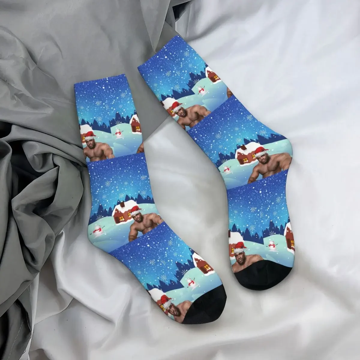 

Носки на все случаи жизни, носки Barry Wood, рождественские носки, длинные носки в стиле хип-хоп для мужчин и женщин, подарки на День святого Валентина