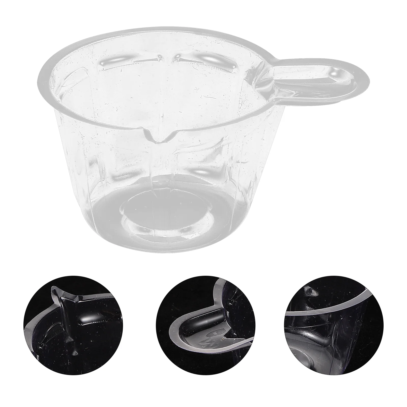 100 Pcs Soap Molds Plastic Cup One-time Pigment Toning DIY Crystal Epoxy Dispensing Stirring Scale